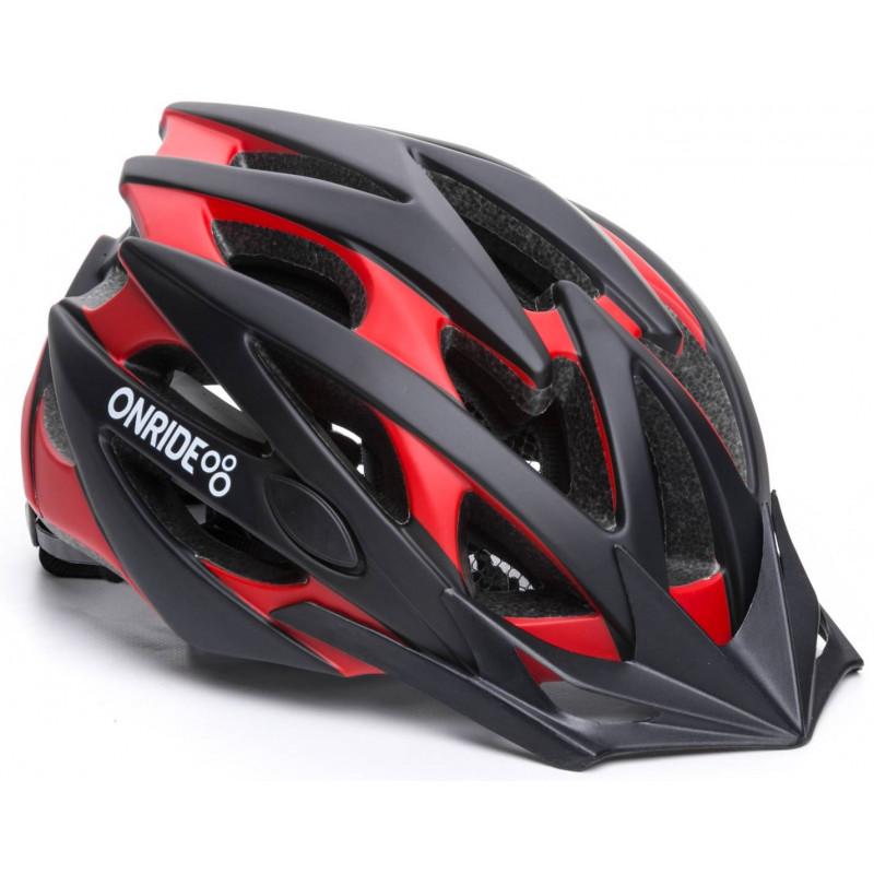 Шлем велосипедный OnRide Cross L 58-61 см Red/Black (6907890001-L1)