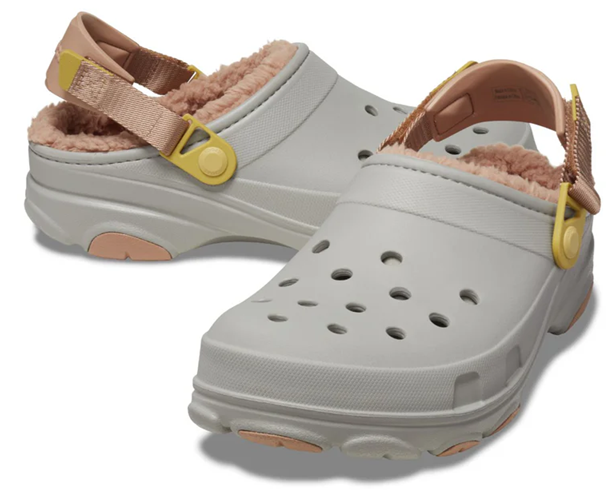 Сабо Crocs All Terrain Lined Clog Gris р. 46-47 Сірий (20094)