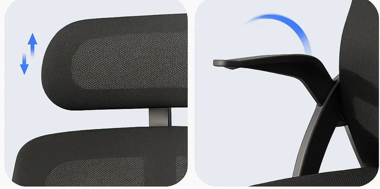 Кресло Diego ErgoFlex сетка Черный - фото 9