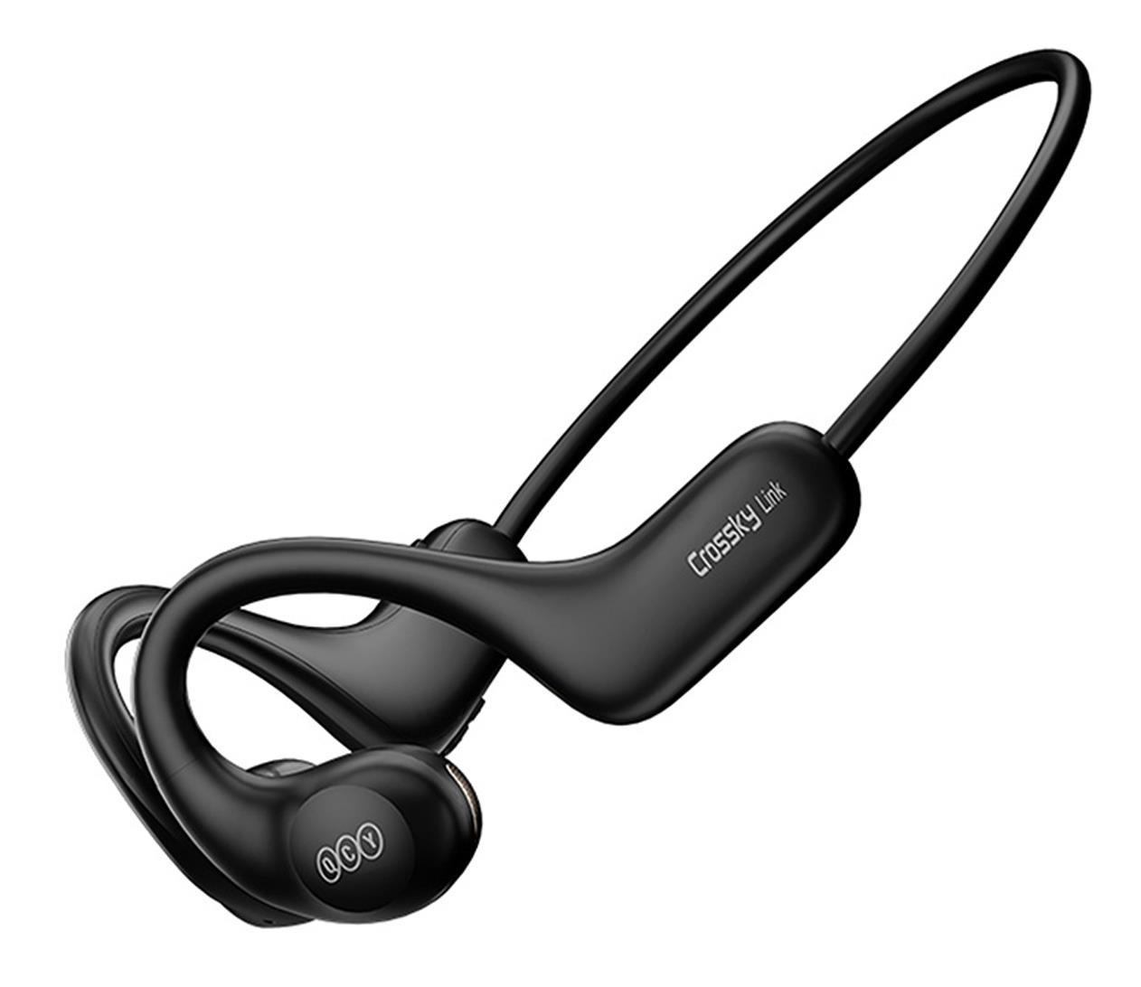 Навушники з мікрофоном QCY T22 Crossky Link Midnight Black Навушники з мікрофоном QCY T22 Crossky Link Midnight Black