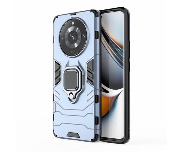 Чехол накладка Ricco Black Panther Armor для Realme 11 Pro / 11 Pro Plus Синий Чехол накладка Ricco Black Panther Armor для Realme 11 Pro / 11 Pro Plus Синий