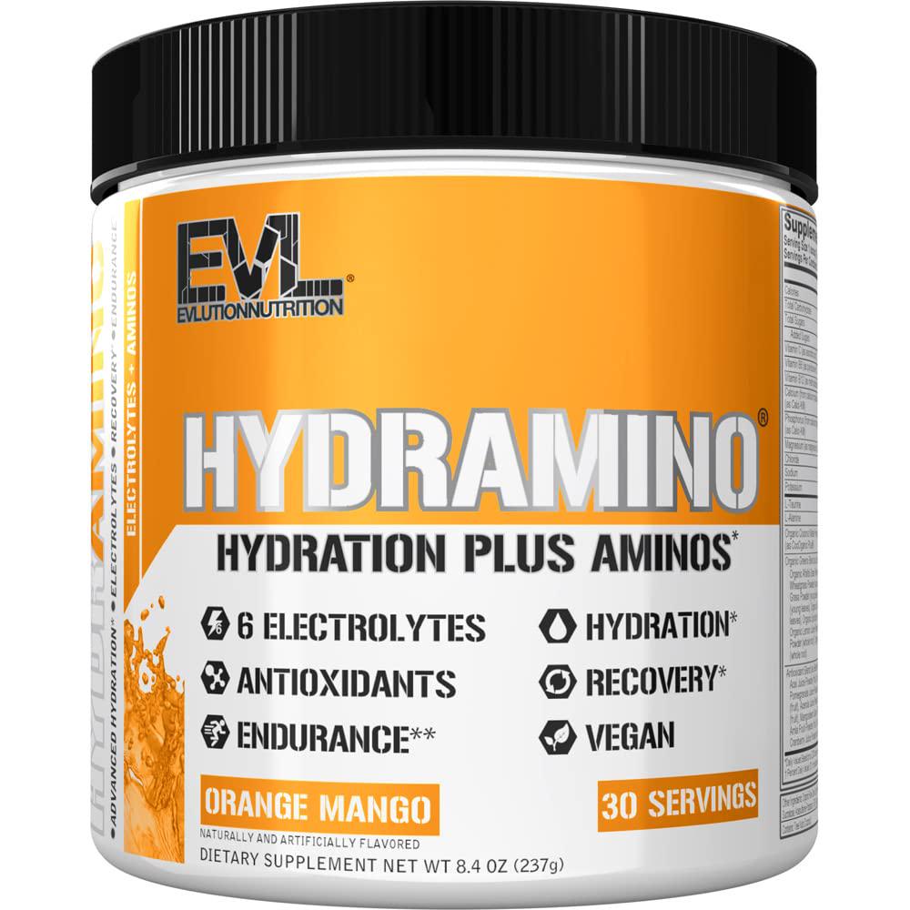 Амінокислоти електроліти Evlution Nutrition Hydramino Orange Mango 237 g