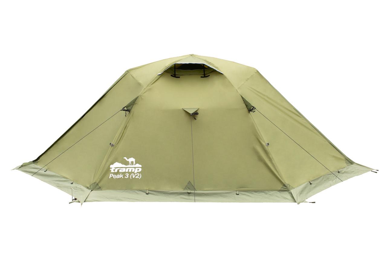 Палатка туристическая Tramp Peak 3 v2 Green (UTRT-026-Green) - фото 4