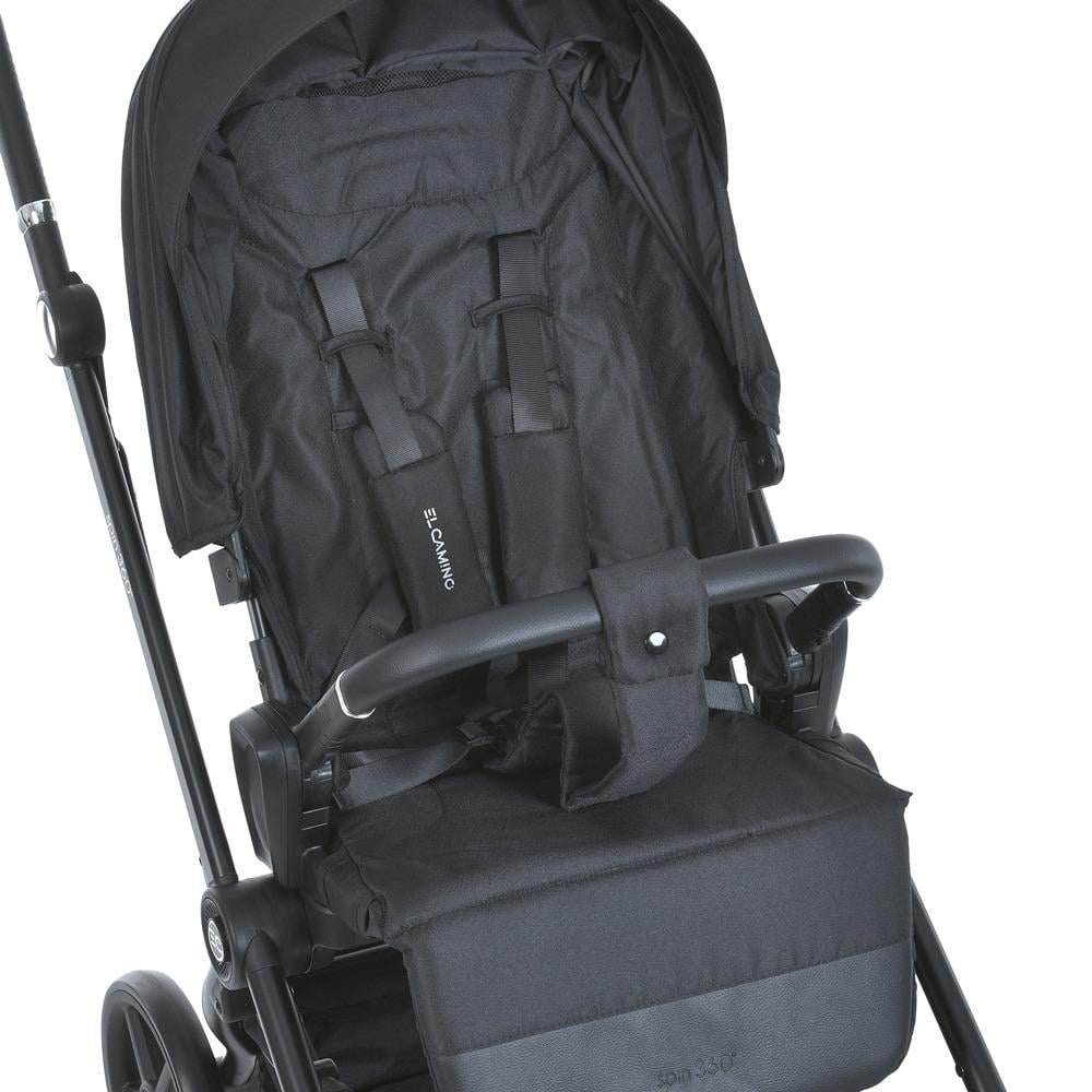 Коляска детская прогулочная El Camino SPIN 360 Black (ME 1138) - фото 16