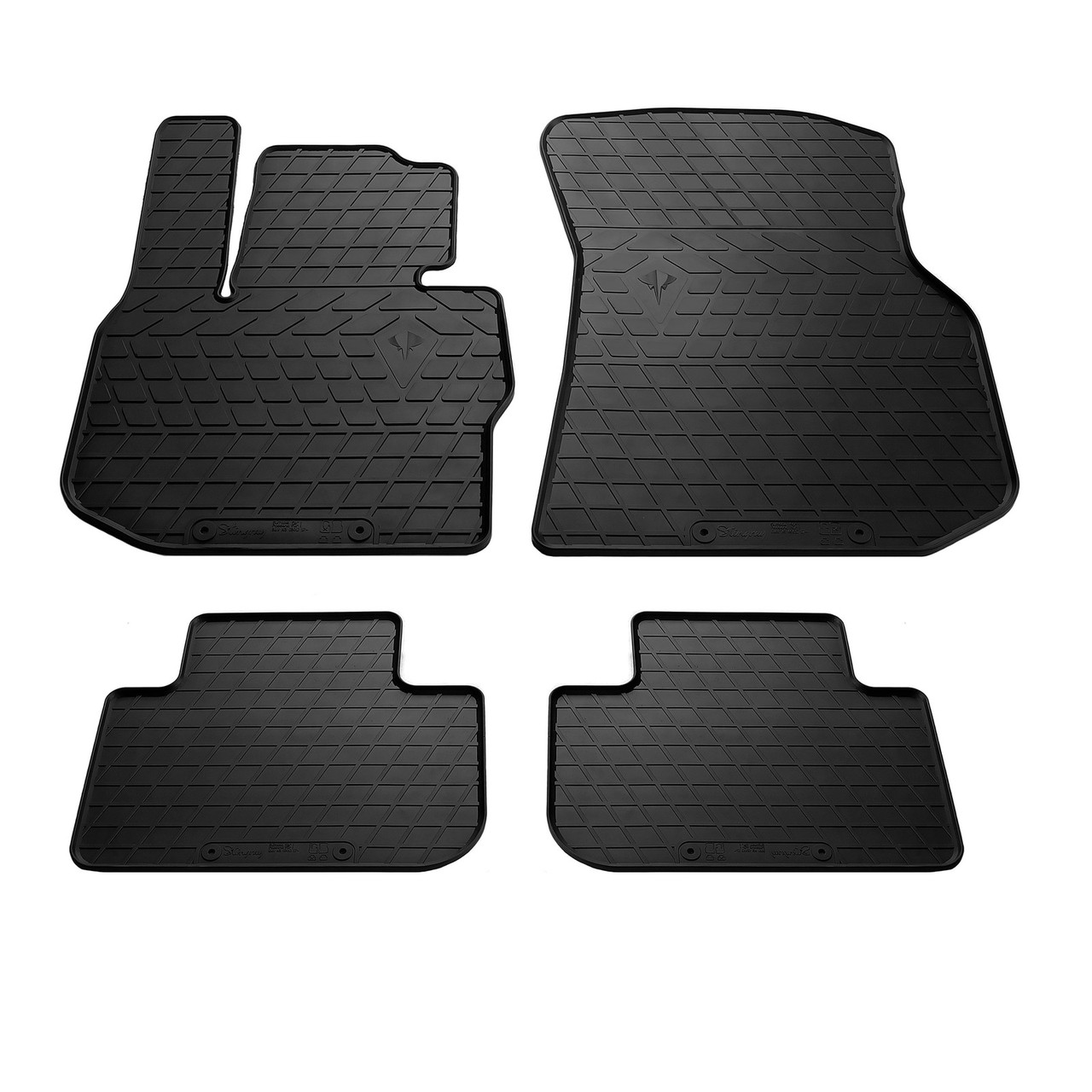 Автоковрики Stingray BMW X3 E83 2004- 4 шт. Черный (1061869735)