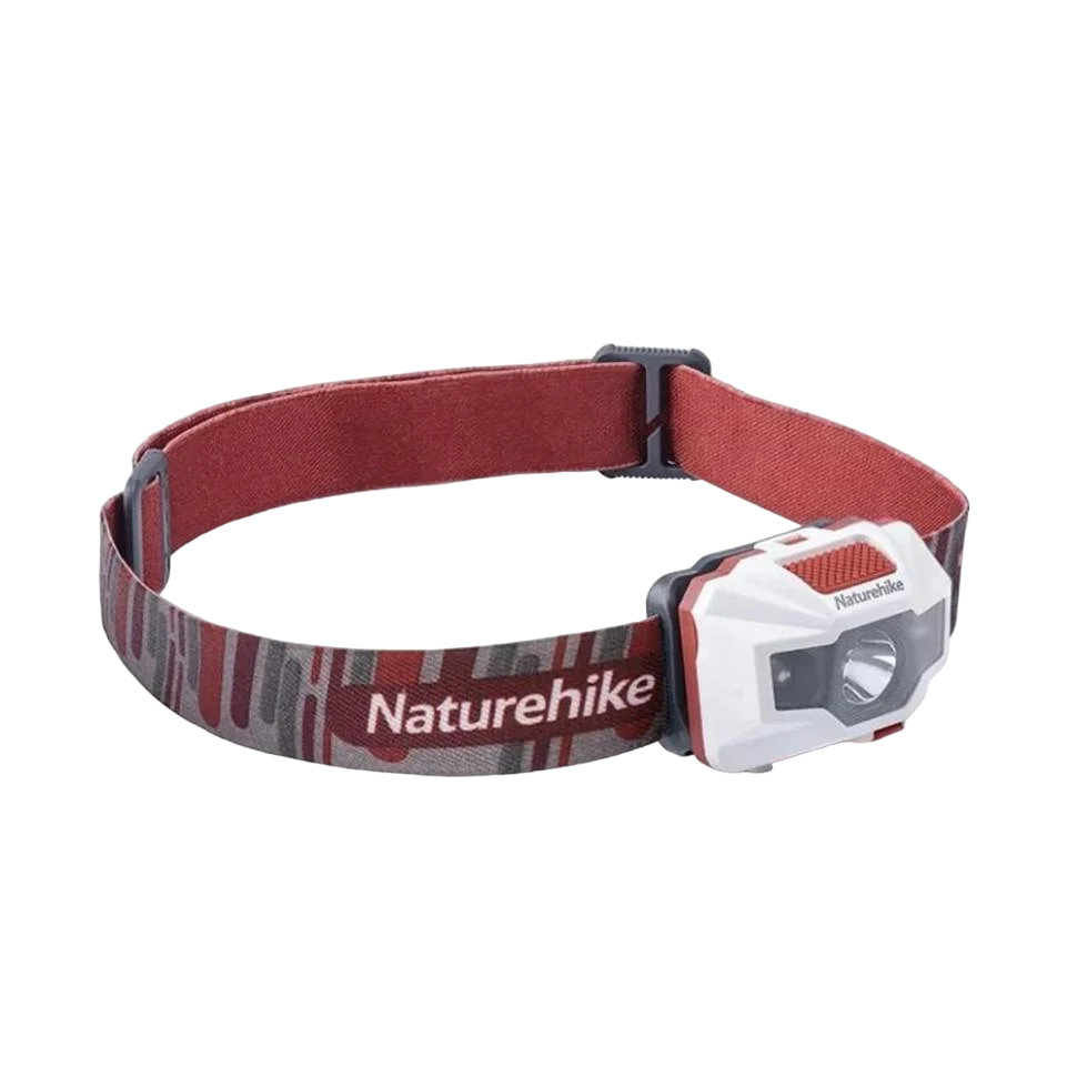 Фонарик налобный Naturehike TD-02 NH00T002-D акб 1200 mAh 150 Lum White Red (575589)