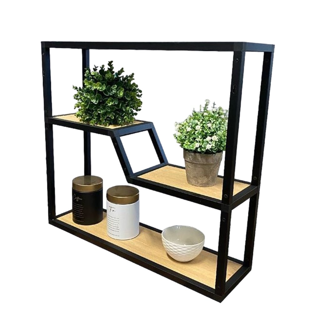 Настенная Полка подвесная I loft you 50x60x20 см Черный (1988920721)