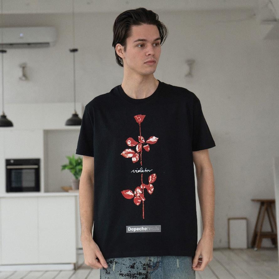 Футболка мужская Depeche Mode Violator 1990 XL Черный (00000007496)