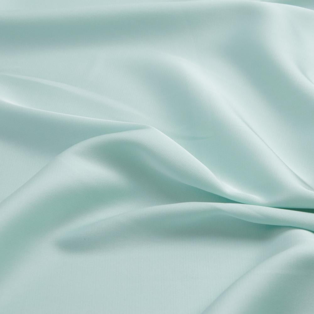 Ткань плательная атлас шелк Vanessa легка м’ята