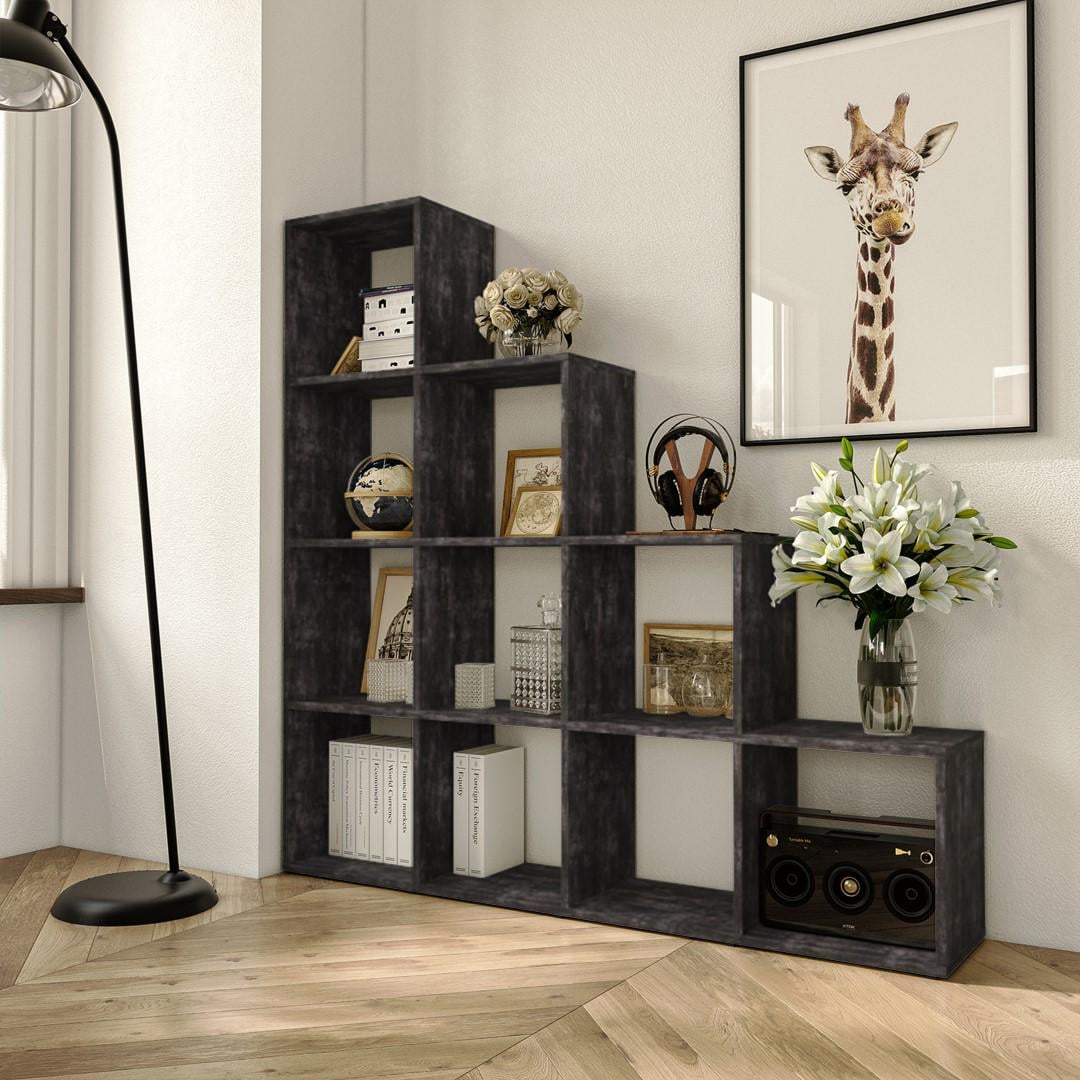 Стелаж Moreli GT-40 1422x1427x280 мм Бетон темний Стелаж Moreli GT-40 1422x1427x280 мм Бетон темний