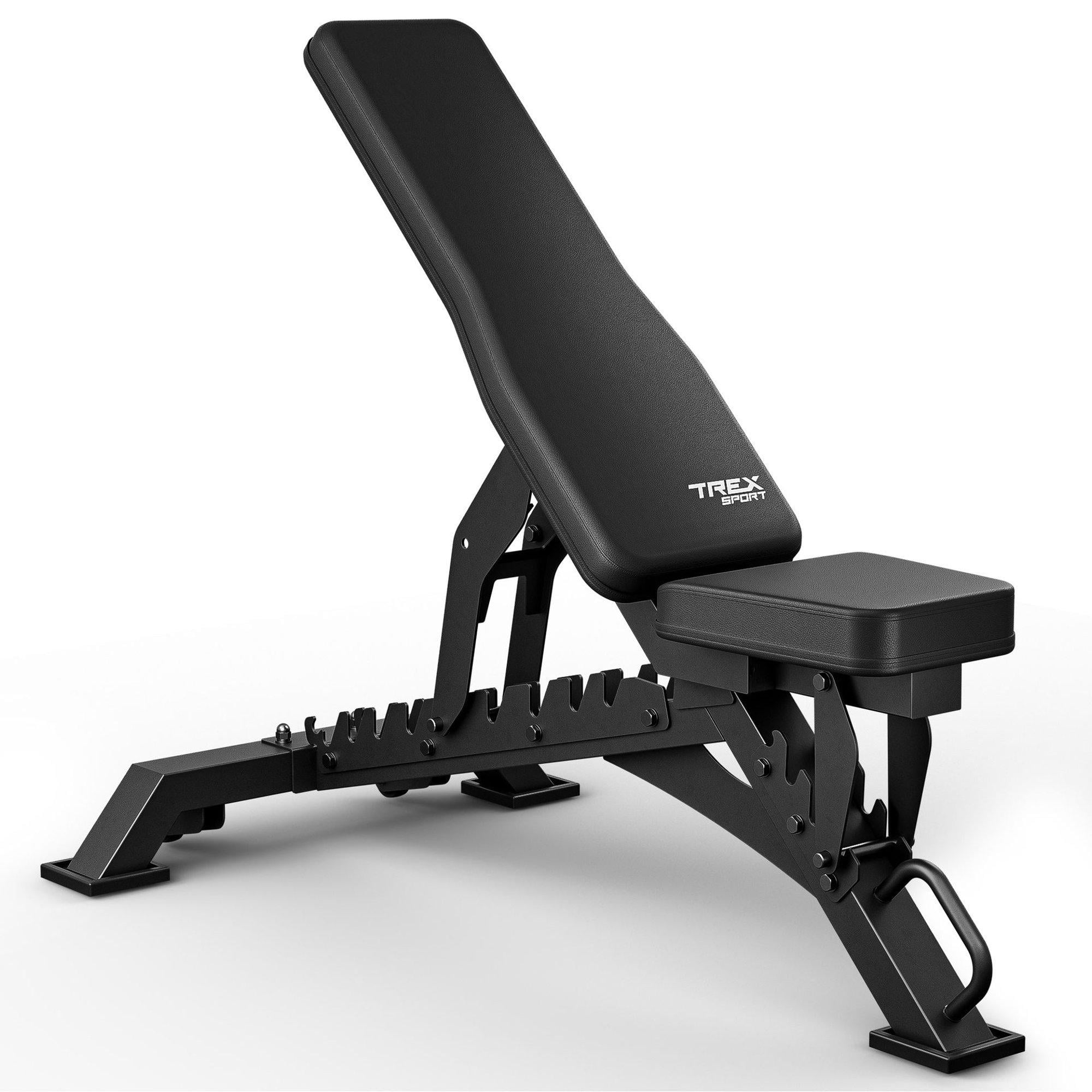 Скамья тренировочная регулируемая Trex Sport TX-400B (5692)