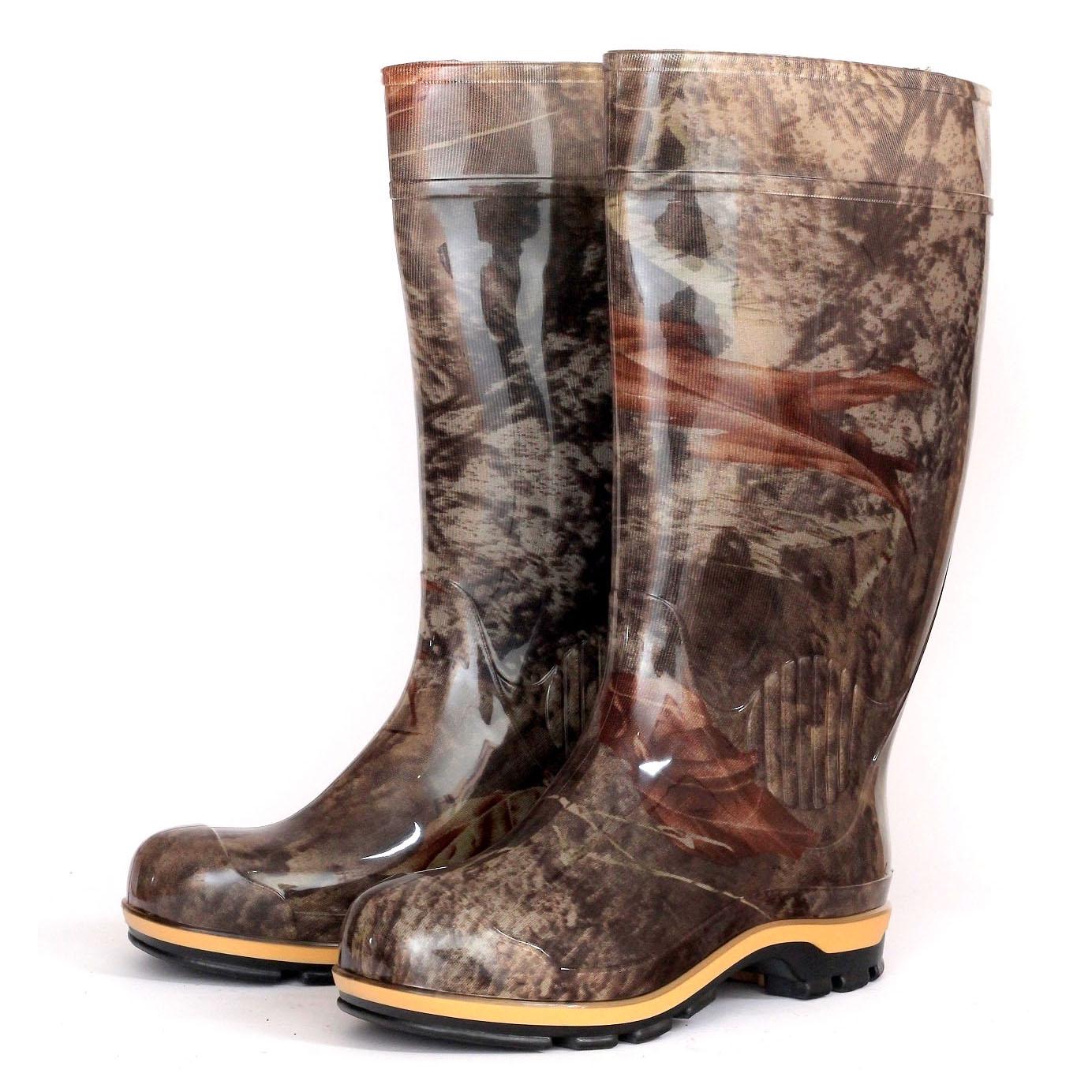 Чоботи чоловічі високі ГумаТрест М-01 С трикомпонентне лиття р. 47 (М-01 С47)