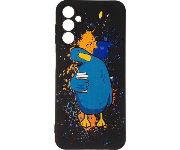 Чехол накладка Gelius Print Case UV для Samsung Galaxy A14 (A145), Coffee Duck