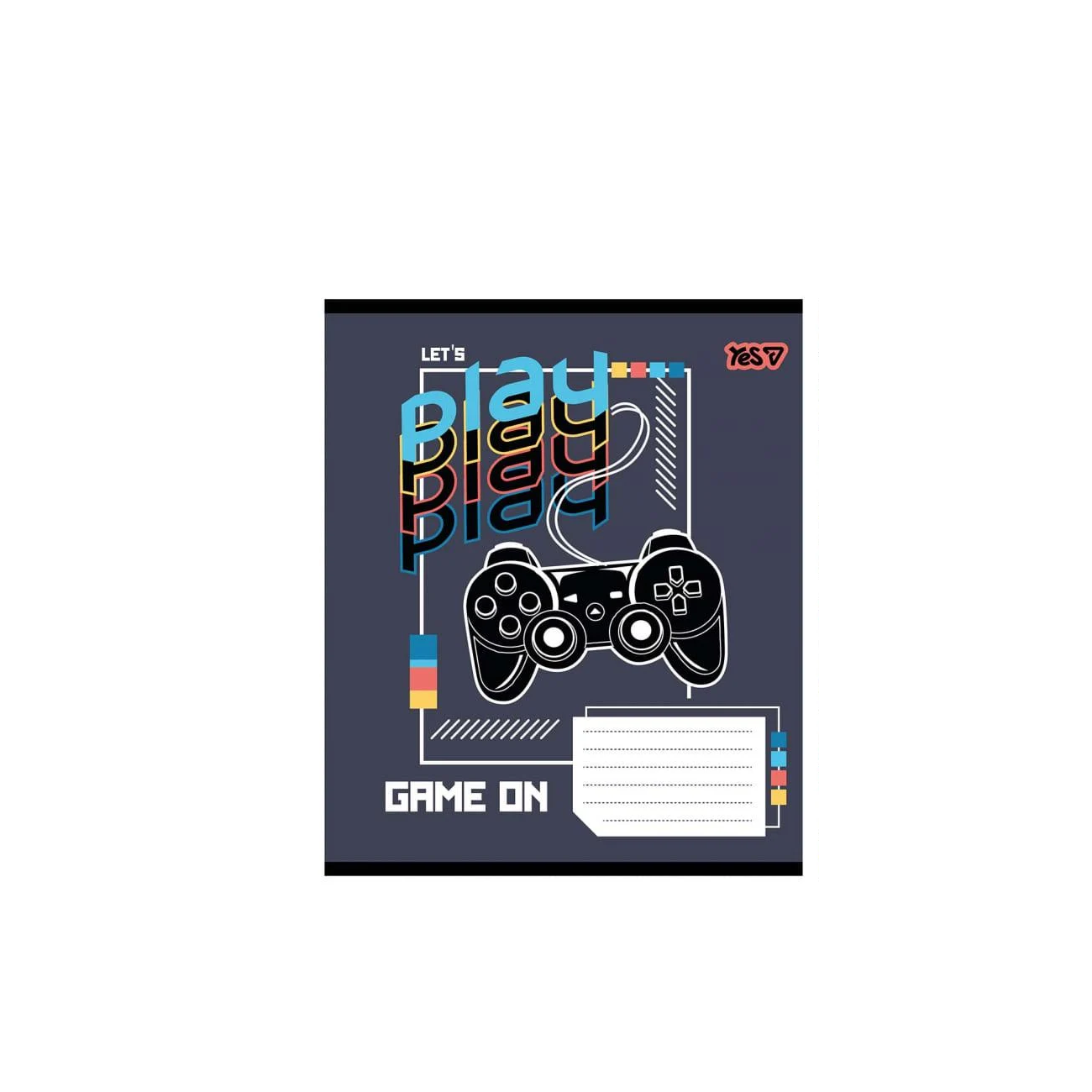 Набор школьных тетрадей YES Game коса линия 12 л. 25 шт. (768 666 В)