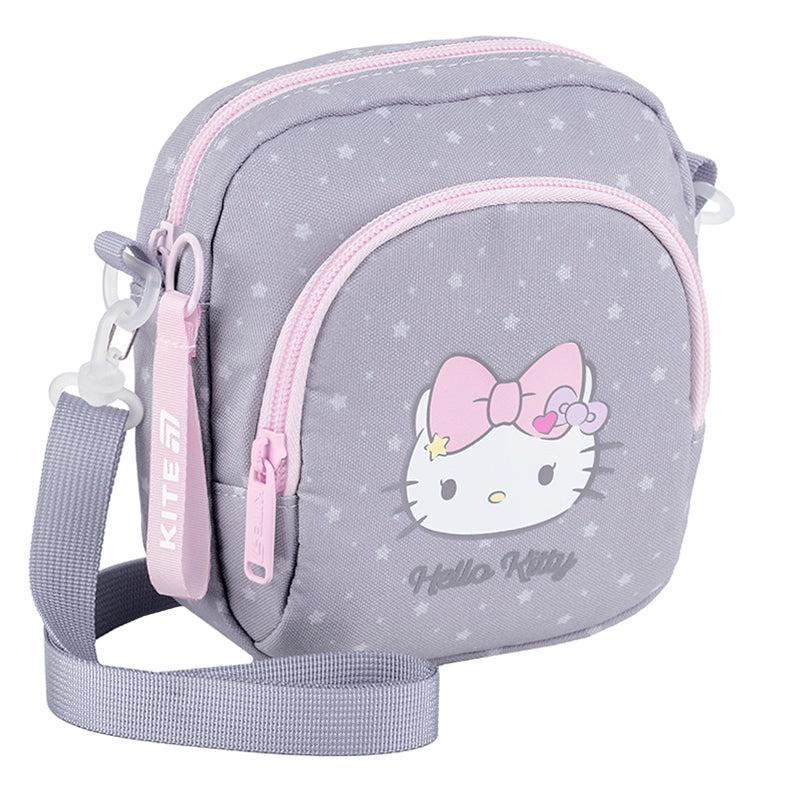 Сумка-рюкзак детская KITE Kids Hello Kitty 16,5х15х7 см 1,2 л Серый (HK25-2620-1)