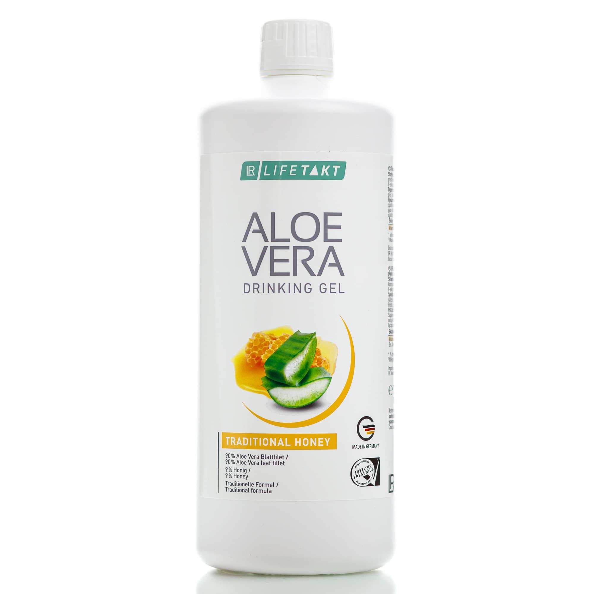 Гель для поддержки ЖКТ LR Aloe Vera с медом 90,1% 1000 мл - фото 1