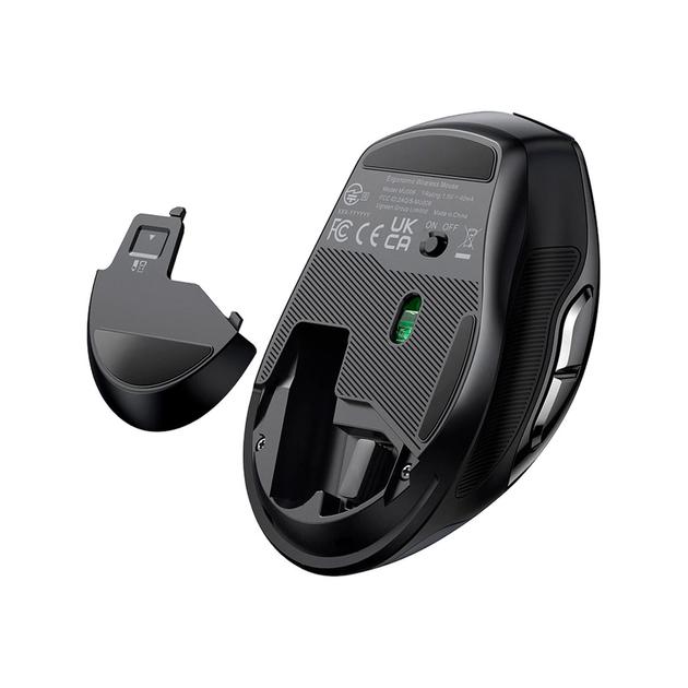 Мышь беспроводная бесшумная Ugreen MU006 Ergonomic Wireless Mouse - фото 2 Мышь беспроводная бесшумная Ugreen MU006 Ergonomic Wireless Mouse - фото 2