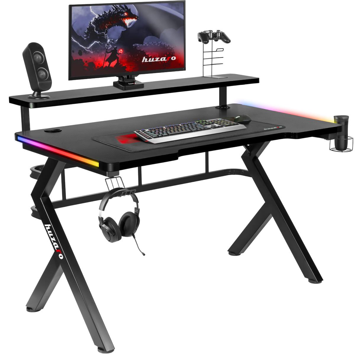 Компьютерный стол Huzaro Hero 5.0 RGB (64cb4a5740d8d51b1b276a69)