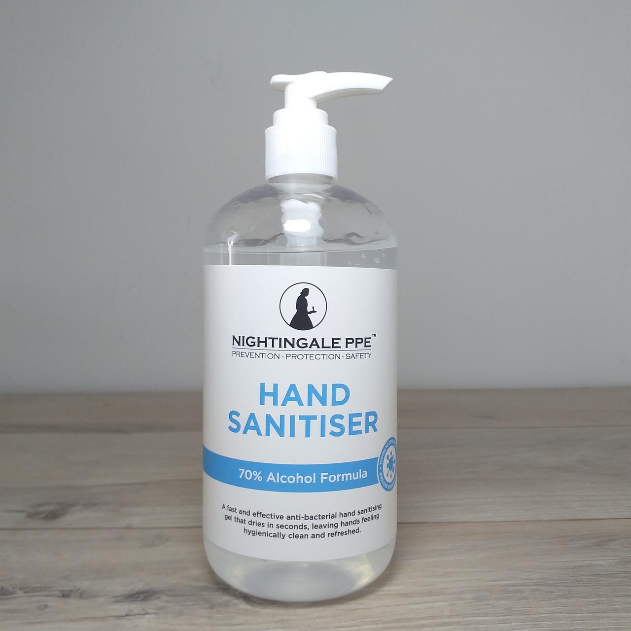 Гель антибактериальный для рук Nightingale PPE Hand Sanitiser 500 мл (X-1156) - фото 3