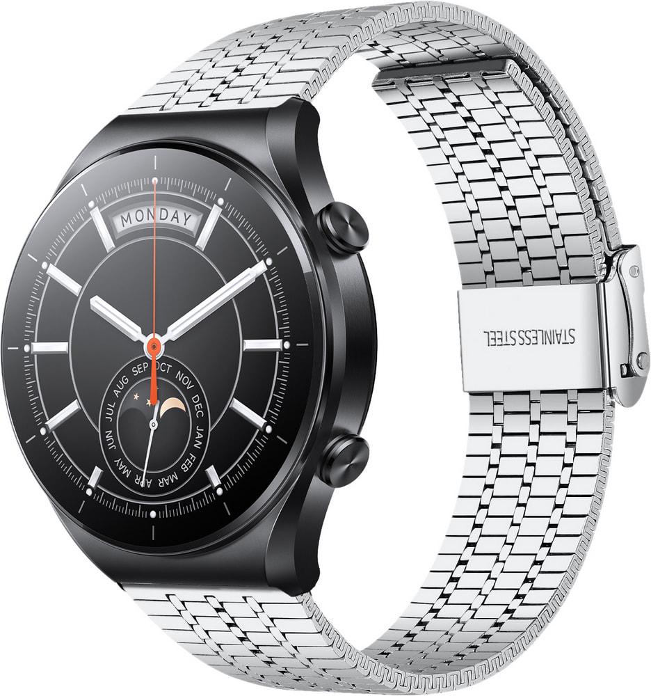 Браслет металлический Counic для Xiaomi Watch S1 Silver (34131-59)