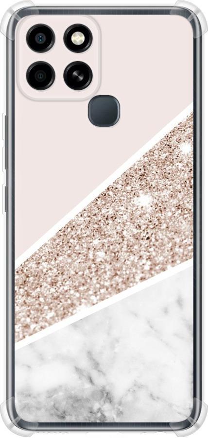 Чехол на Infinix Smart 6 Пастельный мрамор (4342sp-2758-42517)