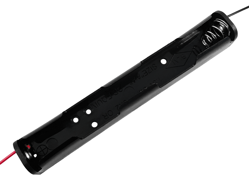 Отсек батарейный Daier BH5-2004 2 x AA 1,5V с проводами (1-0985) - фото 2 Отсек батарейный Daier BH5-2004 2 x AA 1,5V с проводами (1-0985) - фото 2