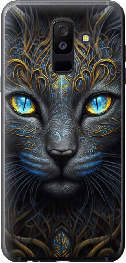 Чехол на Samsung Galaxy A6 Plus 2018 Кошка (5548t-1495-42517)