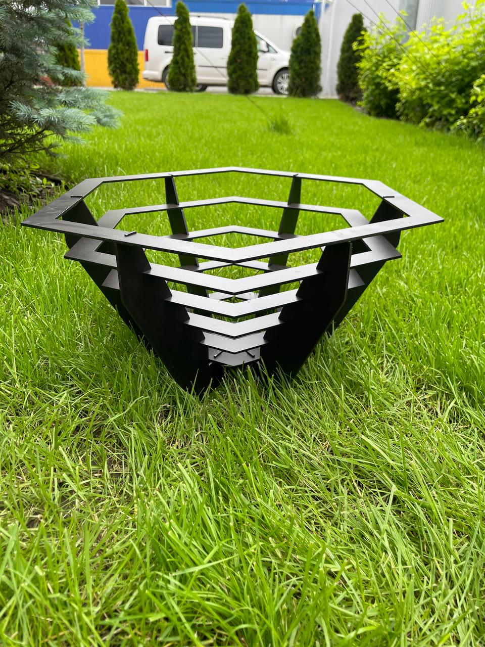 Чаша для костра/подставка к сковороде Steelagro Чаша Грааля крашеная 260x450x520 мм (SA-05-004.7) - фото 5