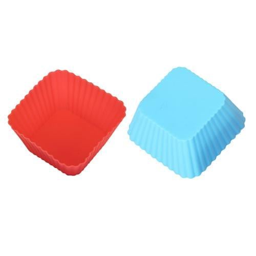 Формы для выпекания кексов Stenson MH-3023 6 шт. 7х7х3 см