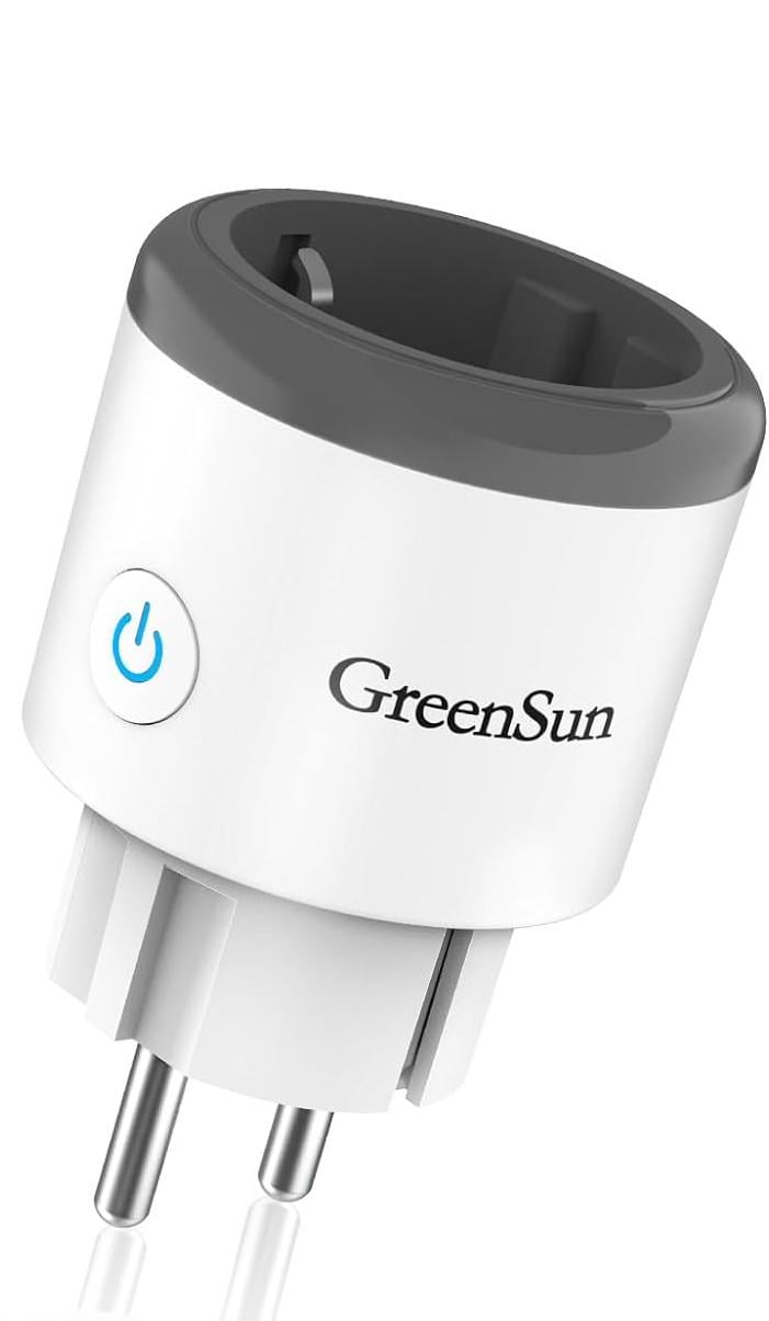 Розетка GreenSun WiFi измерение энергопотребления Белый (X001LWVWKV)