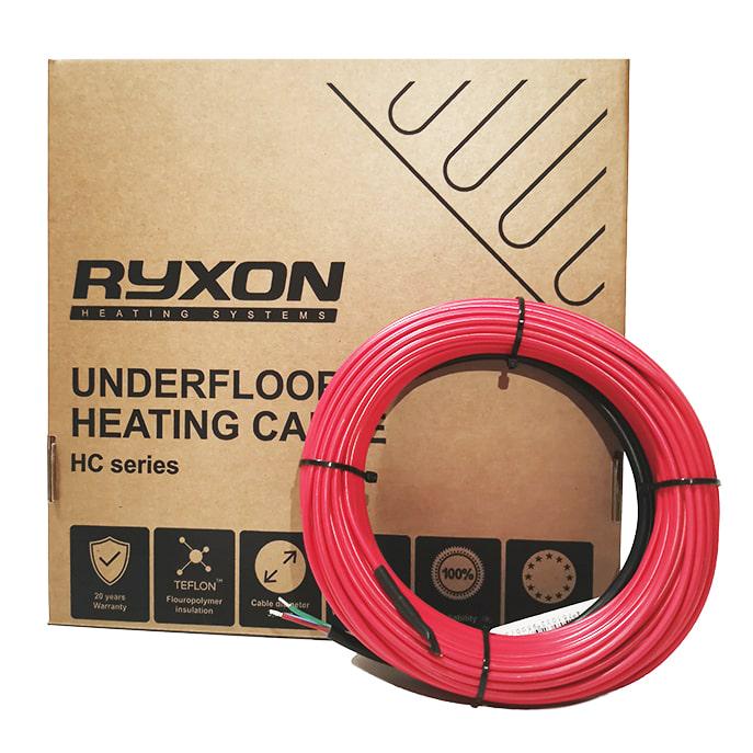 Нагрівальний кабель тепла підлога під плитку RYXON HC-20/100 м/10 - 12,5 м²/2000 Вт (RX1002000)