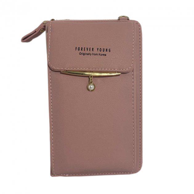 Кошелек женский FOREVER YOUNG Розовая пудра (562406)