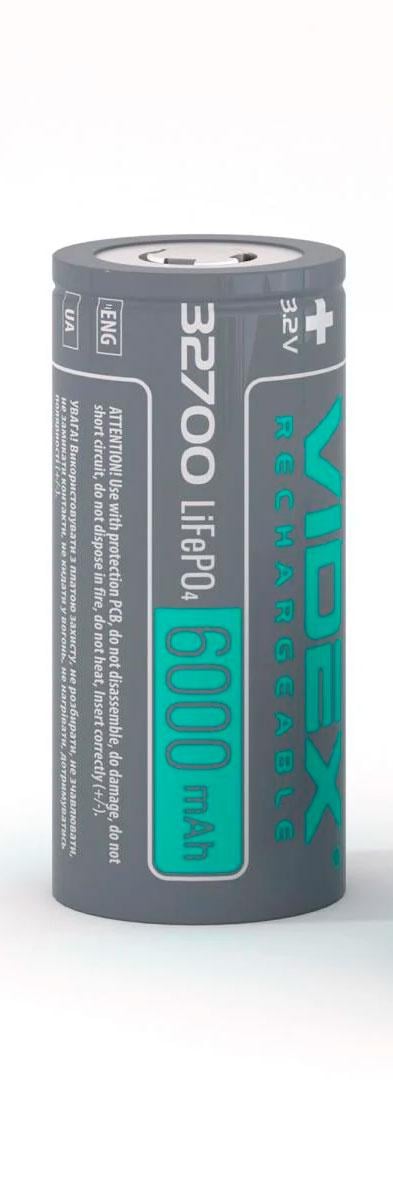 Аккумулятор Videx LiFePO4 32700 6000 mAh (27590)