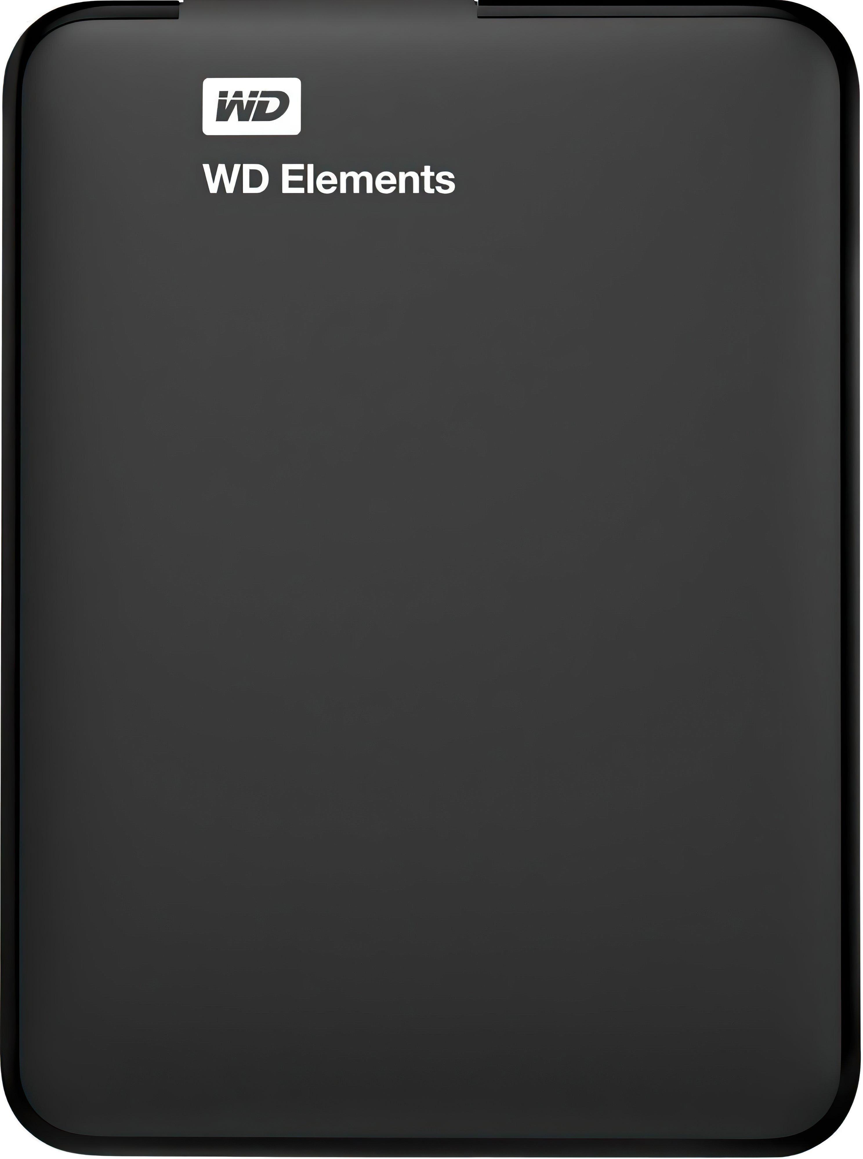 Жесткий диск внешний WD HDD 2,5" USB 2.0TB Elements Portable Black (WDBU6Y0020BBK-WESN)