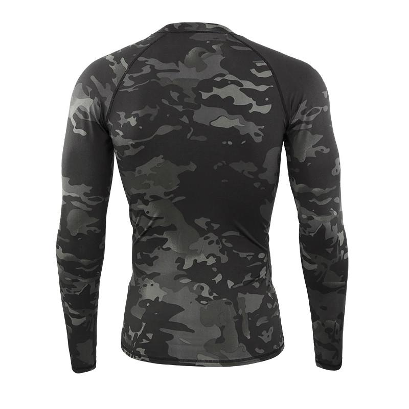 Термобілизна чоловіча Keep Warm A152 повсякденна на флісі 3XL Camouflage Black (784779603) - фото 4