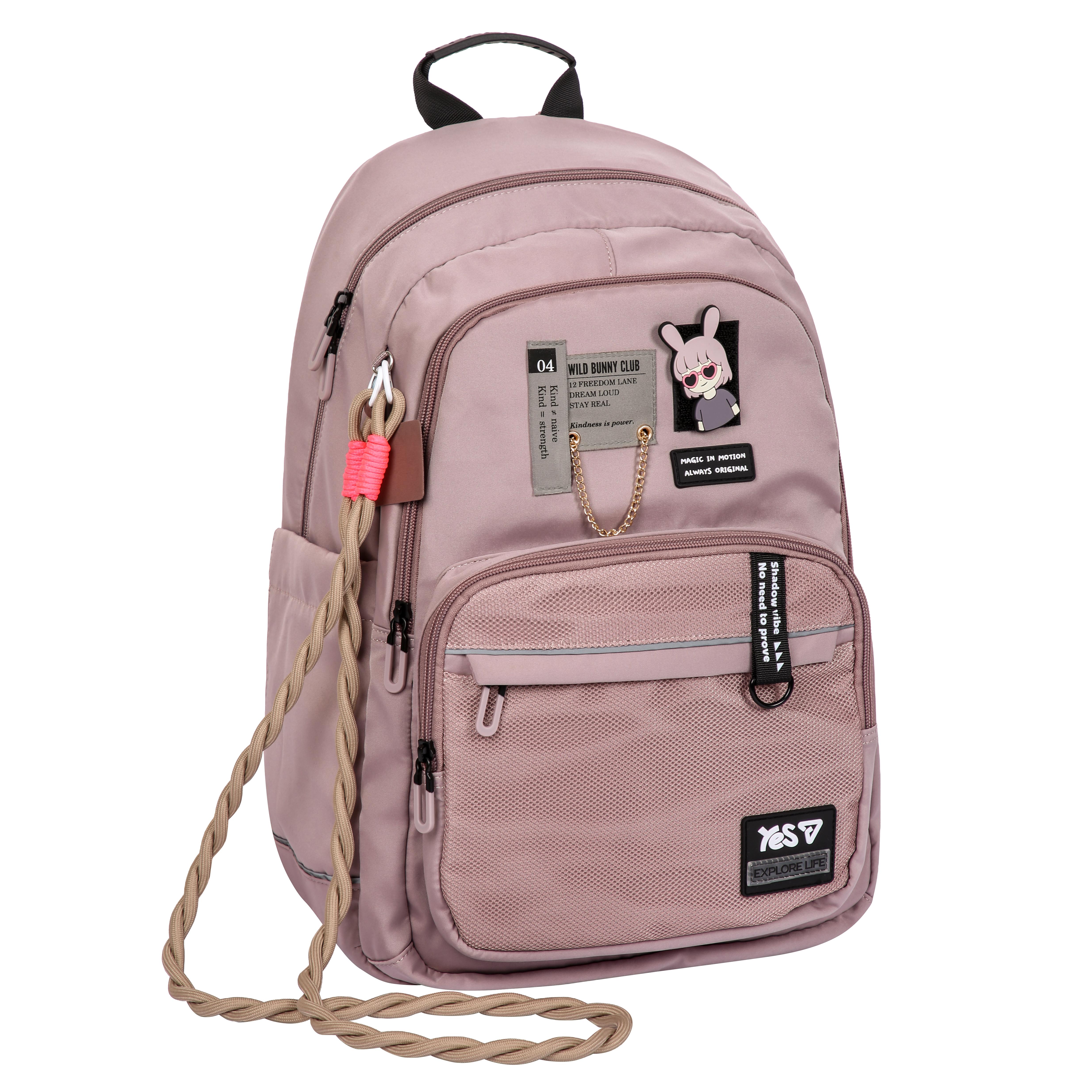 Школьный рюкзак YES Bunny Club TS-47L Школьный рюкзак YES Bunny Club TS-47L