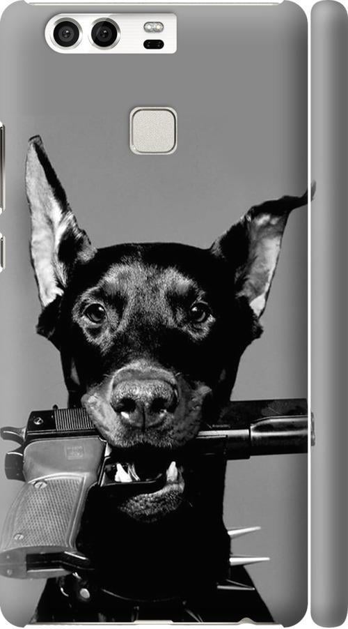 Чехол на Huawei P9 Доберман (2745m-347-42517)