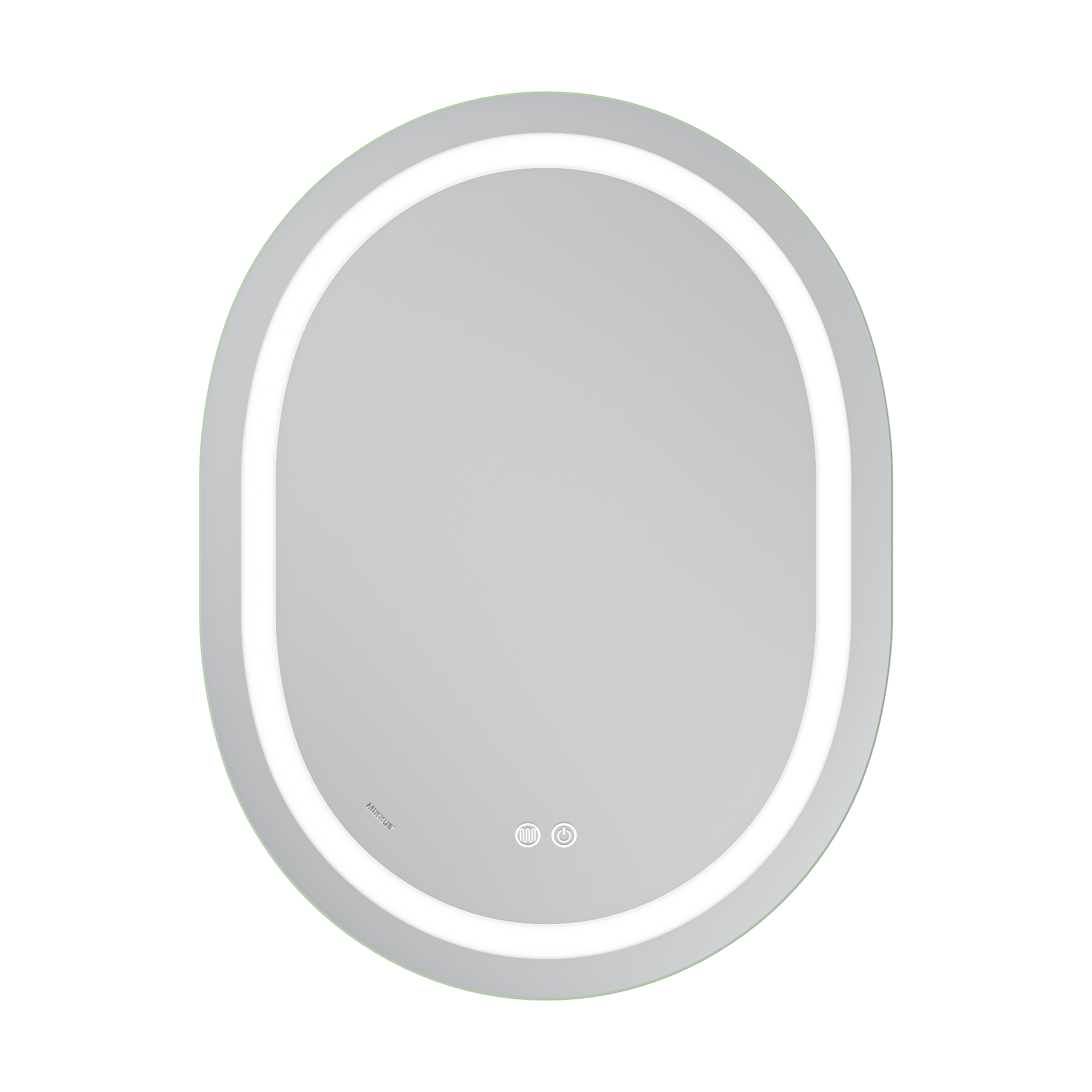 Зеркало для ванной комнаты MIXXUS Premium ELLIPSE MV05 REVERSE LED Touch/Anti-fog/димер 3-6,5kK 80x60 см (MP6642)