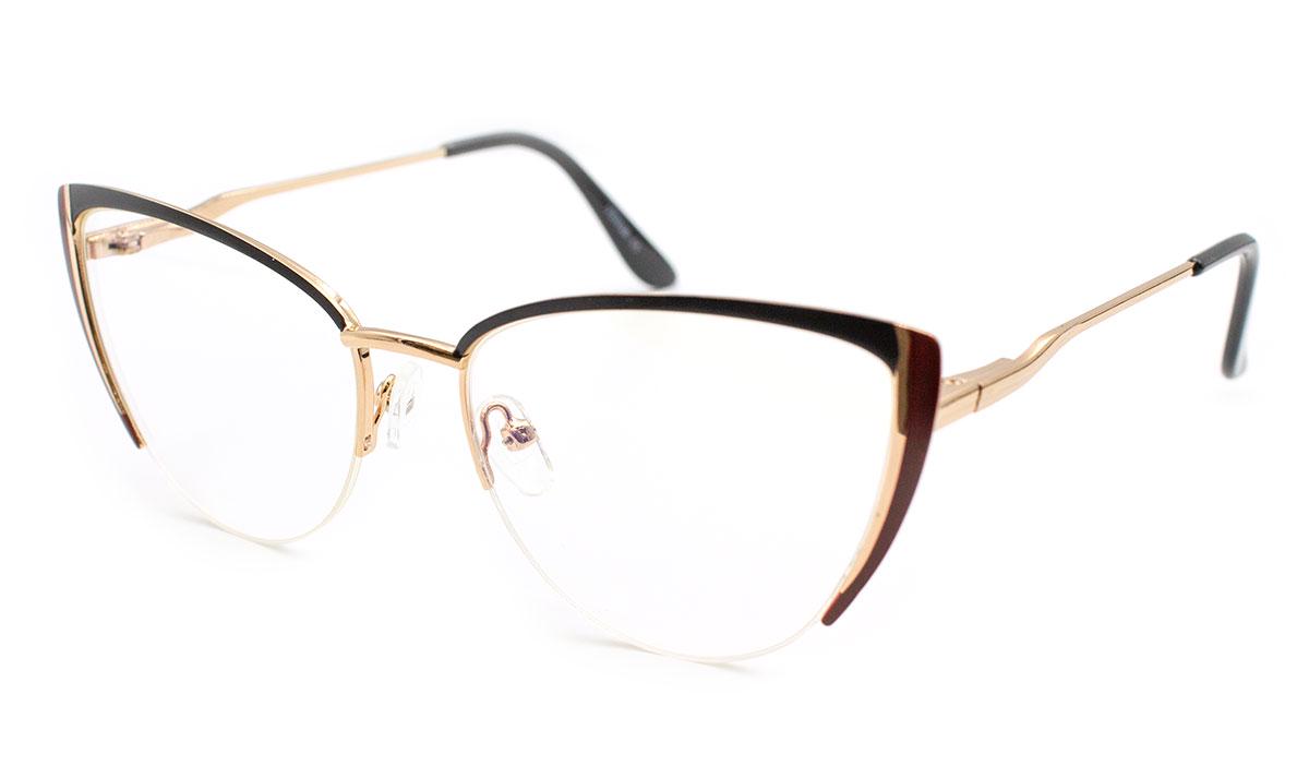 Очки для зрения женские Oftalmic диоптрия +2.00 54-18-138 линза полимер PD62-64 (402-30|G|p2.00|59)