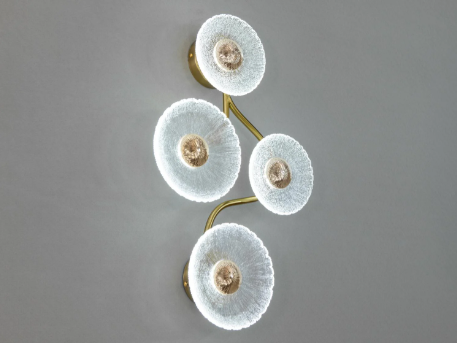 Бра настенная светодиодная Diasha 8W Золотой (F3789) Бра настенная светодиодная Diasha 8W Золотой (F3789)