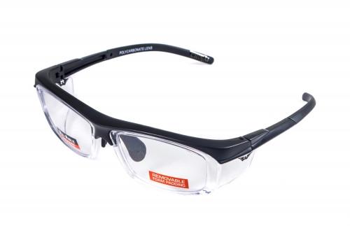 Оправа спортивна під діоптрії Global Vision RX-F rx-able clear Прозорий - фото 7