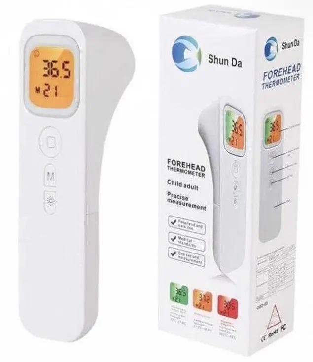 Термометри медичний безконтактний Shun Da OBD02 дисплей з підсвіткою (2079257896) - фото 6
