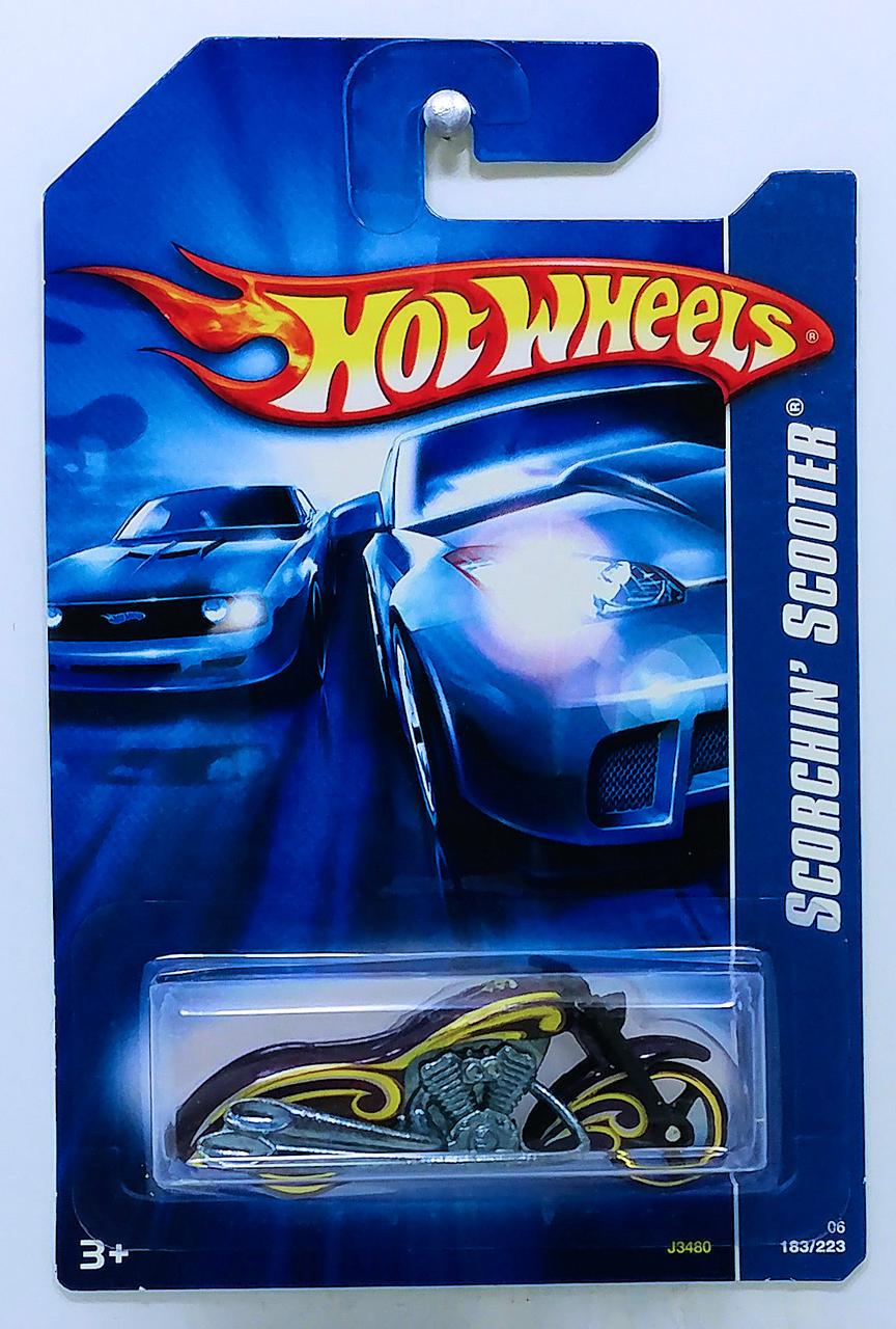 Игрушечный мотоцикл Hot Wheels Scorchin Scooter 2006 №183 (J3480)