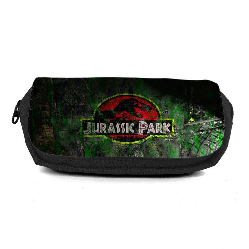 Пенал школьный Парк Юрского Периода 0012 Jurasic Park JRP-0012 Черный (1480995339)