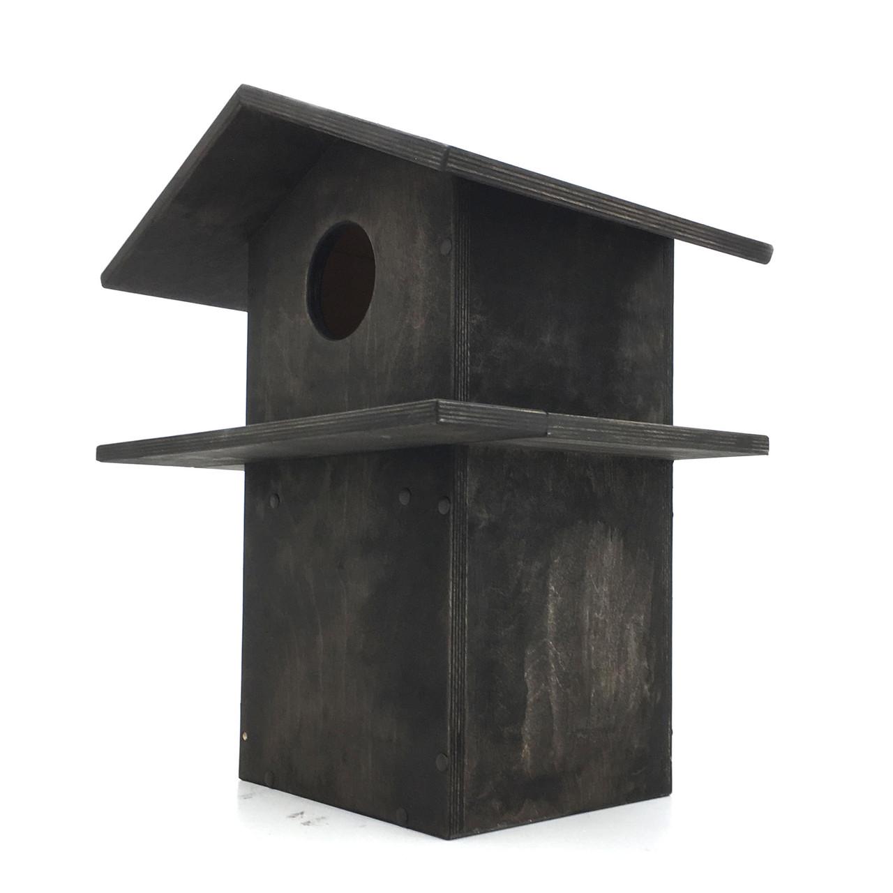 Будиночок для білок з дерева Манджур Венге (ДДБ-000812) - фото 3