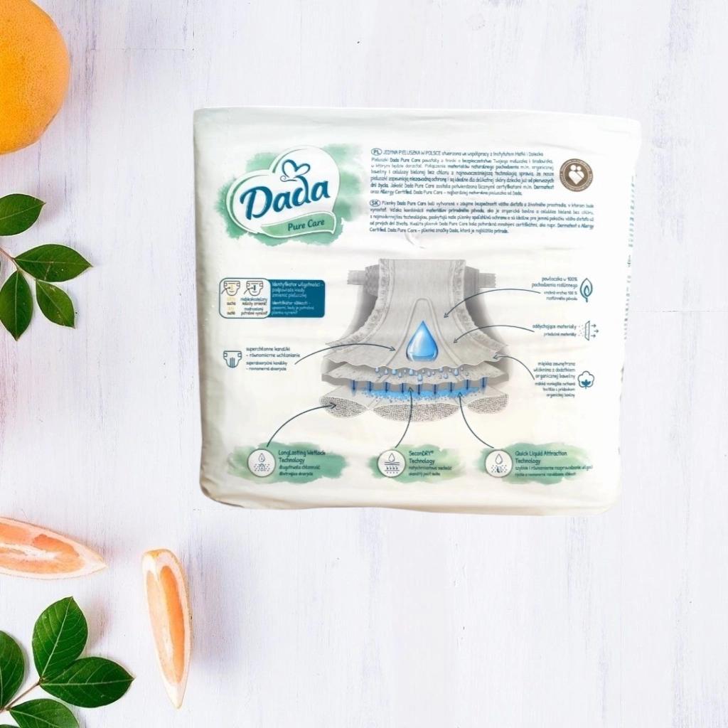 Підгузки Dada Pure Care 4 7-16 кг 33 шт. - фото 2