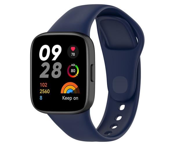 Ремешок Silicone для смарт часов Xiaomi Redmi Watch 3 Синий