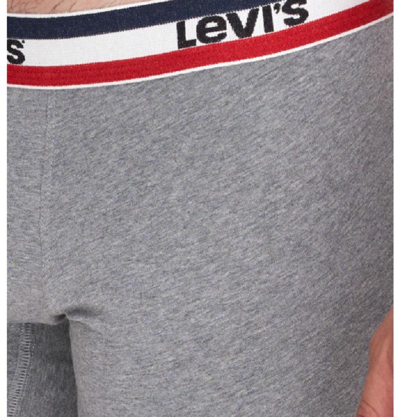 Труси-боксери чоловічі LEVIS Boxers XL 5 шт. Black Grey Melange (701224335-001-030-XL) - фото 8 Труси-боксери чоловічі LEVIS Boxers XL 5 шт. Black Grey Melange (701224335-001-030-XL) - фото 8