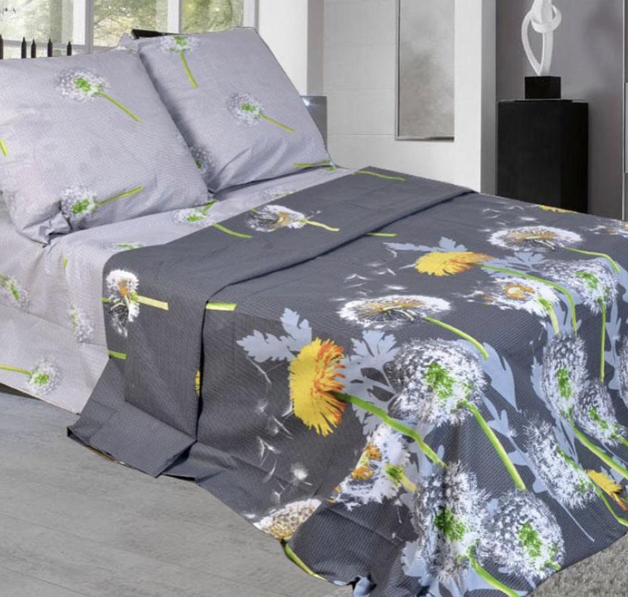 Комплект постельного белья Family Одуванчики двуспальный