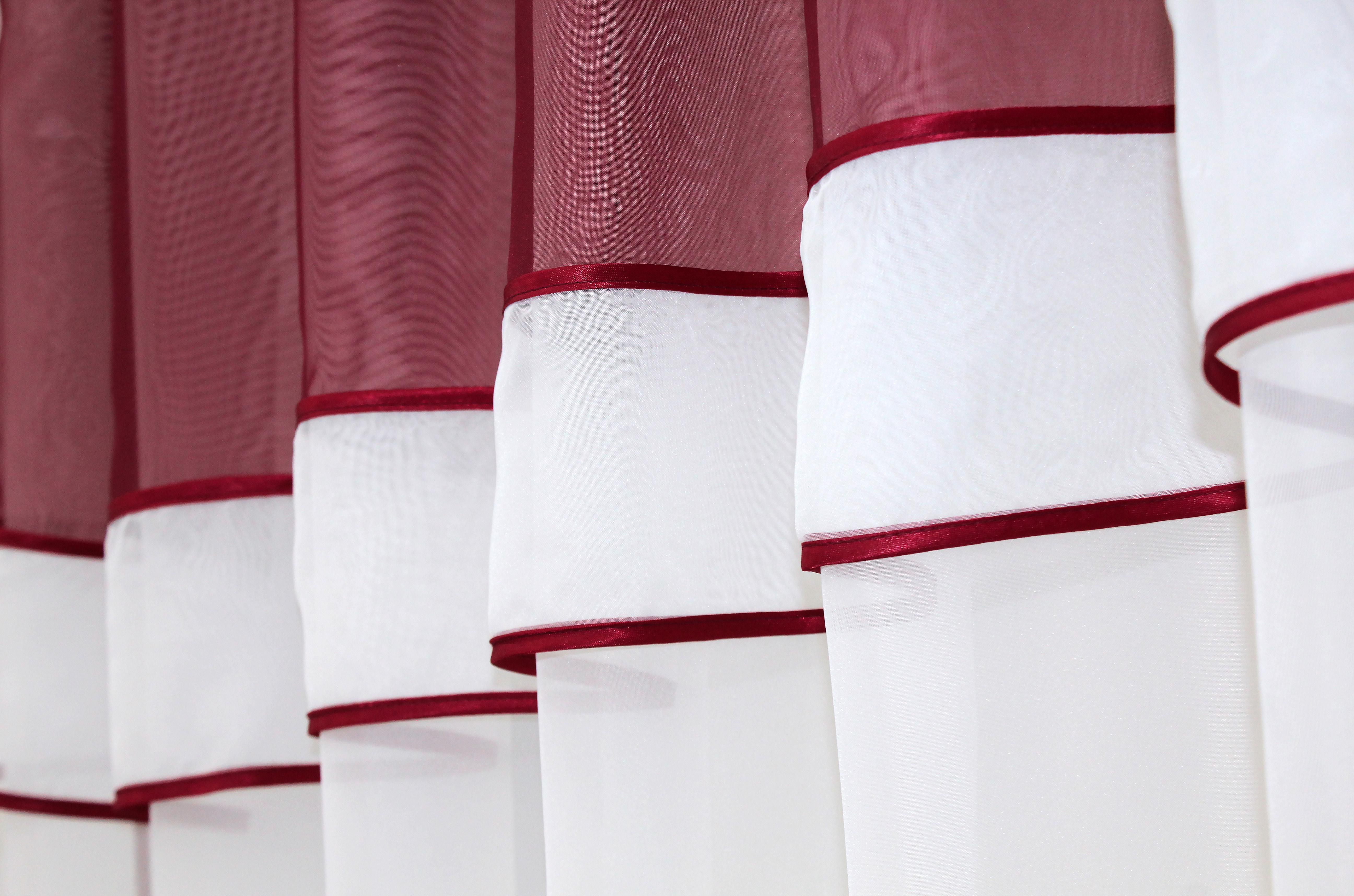 Занавеска кухонная VR-Textil № 018к с ламбрекеном 270х170 см Бордовый/Молочный (50-216) - фото 5 Занавеска кухонная VR-Textil № 018к с ламбрекеном 270х170 см Бордовый/Молочный (50-216) - фото 5